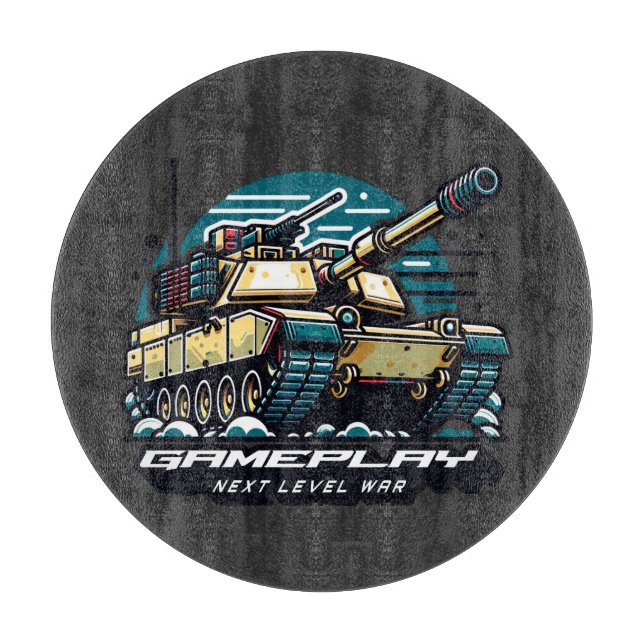 Gepanzerte Kämpfe: Nächstes Spiel Schneidebrett (Vorderseite)