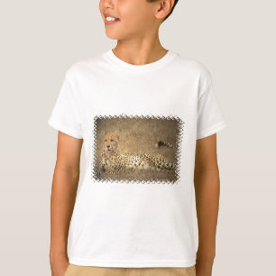 Gepard beschmutzt das Sweatshirt der Kinder T-Shirt
