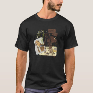 Gepard-Collage Wild Laufen Frei Große Katzen Tier  T-Shirt