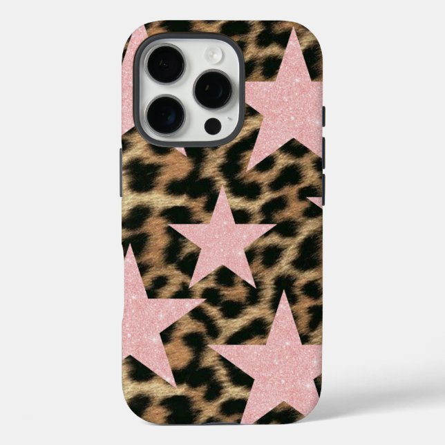 Gepard-Druck  iPhone 16 Pro Hülle (Rückseite)