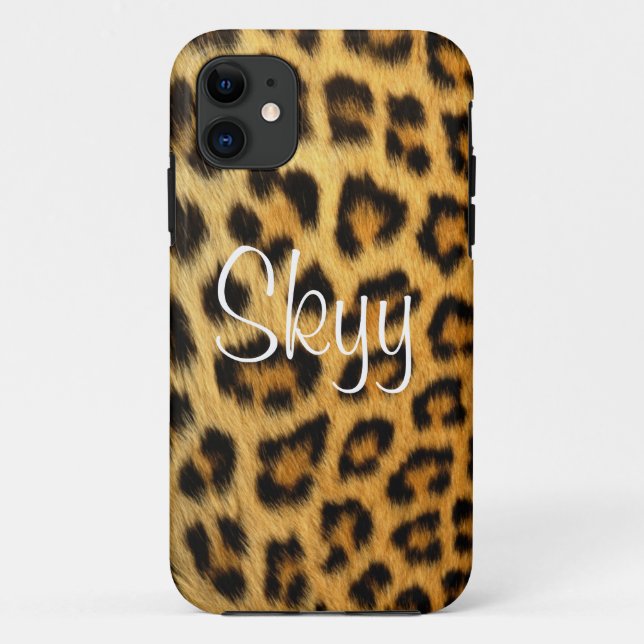 Gepard-Druck-Leopard-Druck Case-Mate iPhone Hülle (Rückseite)