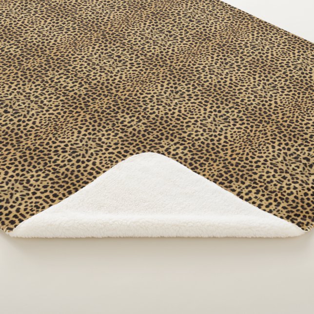 Gepard-Druck Sherpadecke (3/4)
