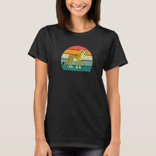 Gepard Großkatze Geschwindigkeit Schnell Afrikanis T-Shirt