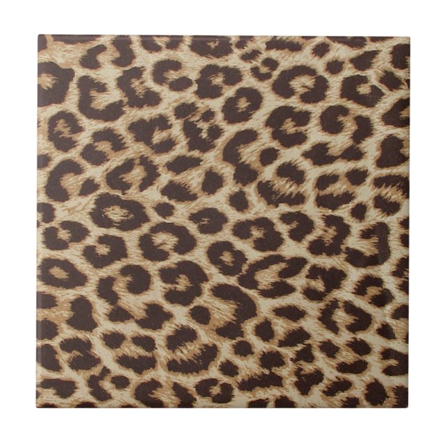 Gepard-Haut-Druck Fliese (Vorderseite)