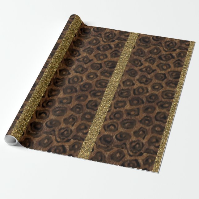 Gepard-Isotope Geschenkpapier (Ungerollt)