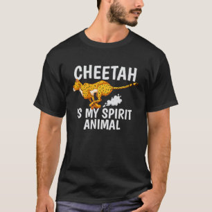 Gepard Ist Mein Krafttier Schnellste Katze Gepard T-Shirt