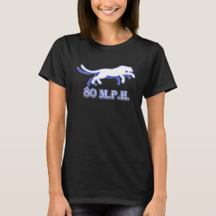 Gepard Katze Laufend Tier Silhouette Für Wildtiere T-Shirt
