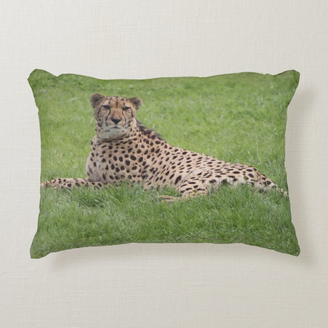 Gepard-Kissen Dekokissen (Vorderseite)