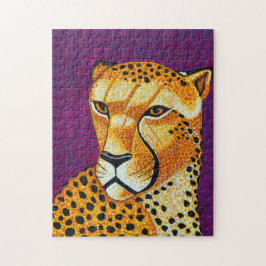 Gepard-Puzzlespiel