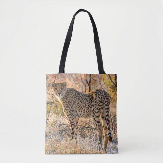 Gepard schaut sich um tasche (Vorderseite)