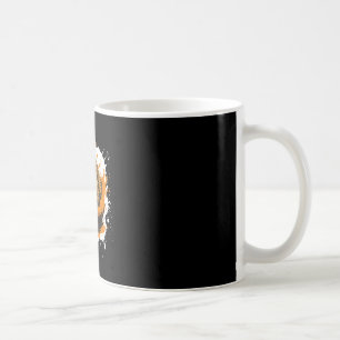 Gepard spielt Fußball lustiges Tier  Kaffeetasse
