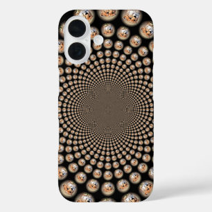 Gepard-Spinnen-Spektakel – Katzensinnlos: Bunt iPhone 16 Hülle
