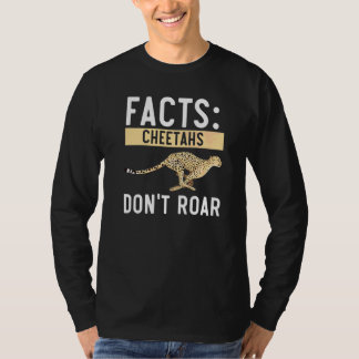 Geparden brüllen nicht Tierpfleger für Wildtiere   T-Shirt