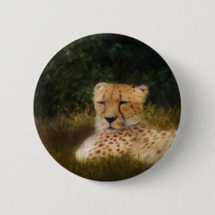 Geparden im Fossil Rim Wildlife Centre Button