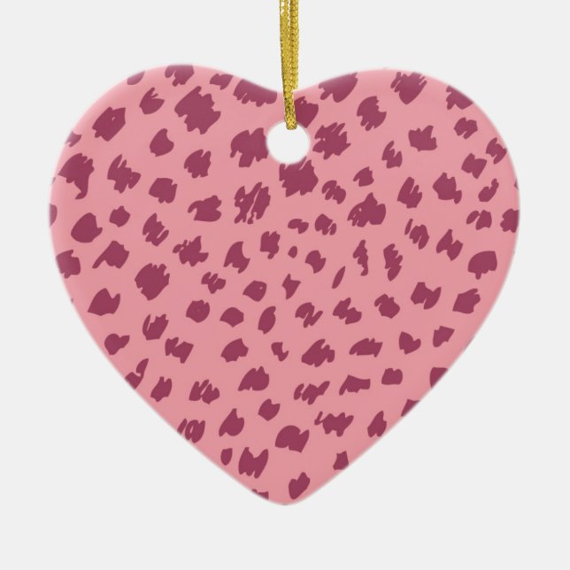 Geparden Keramikornament (Vorne)