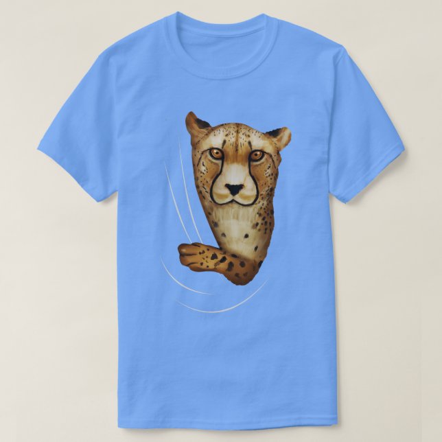Geparden von innen T-Shirt (Design vorne)