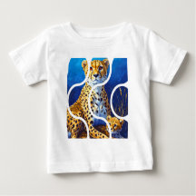 Gepardmutter und Jungtier Wildlife Design