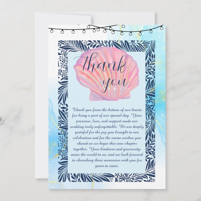 gepflegt dankeskarte (Vorderseite)