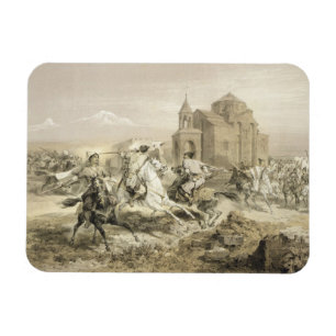 Geplänkel der Perser und der Kurden in Armenien, Magnet
