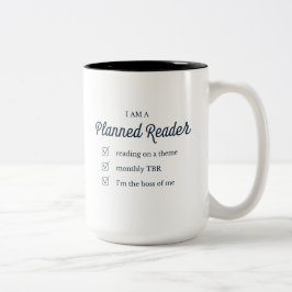Geplante Reader-Tasse Zweifarbige Tasse