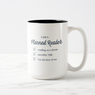 Geplante Reader-Tasse Zweifarbige Tasse