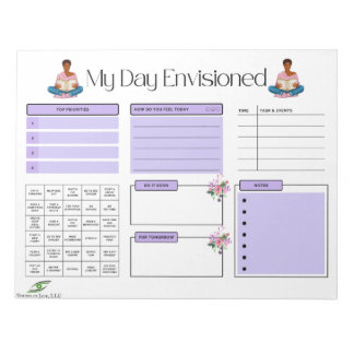 Geplanter Notepad: Design 1 Notizblock