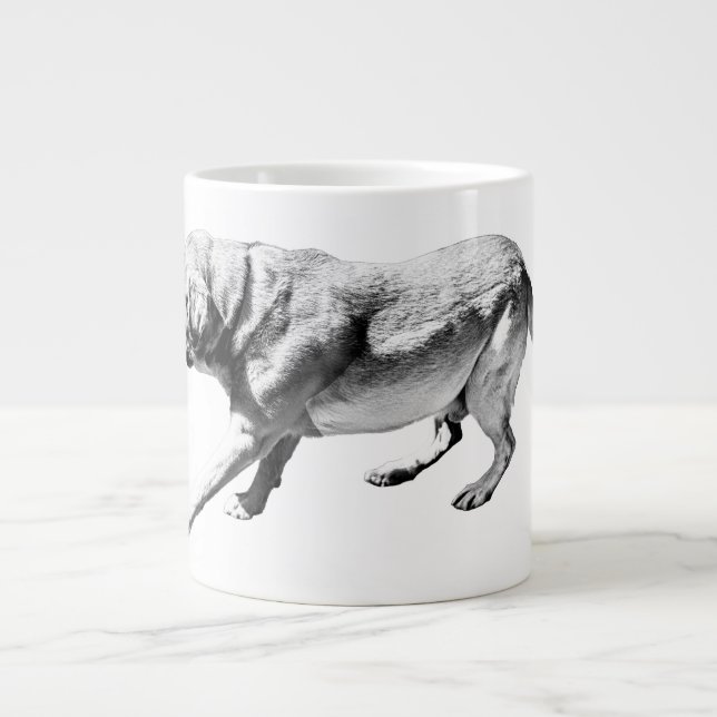 Geplanter Stride - Seitenprofil Jumbo-Tasse (Vorderseite)