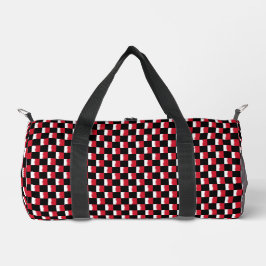 Geplantes Bahrain-Flag-Muster Duffle Bag