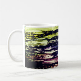 "Geplätscherte Reflexions-" Kunst durch Stephanie Kaffeetasse