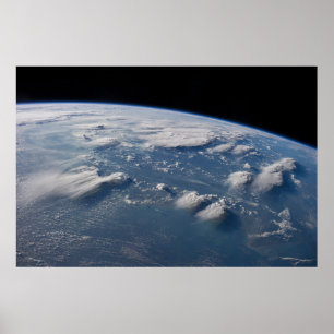 Geplünderte Anvillen der Erde auf Südborneo. Poster