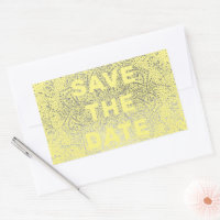 Geprägt | Fun Yellow Summer Silver Gold Foil