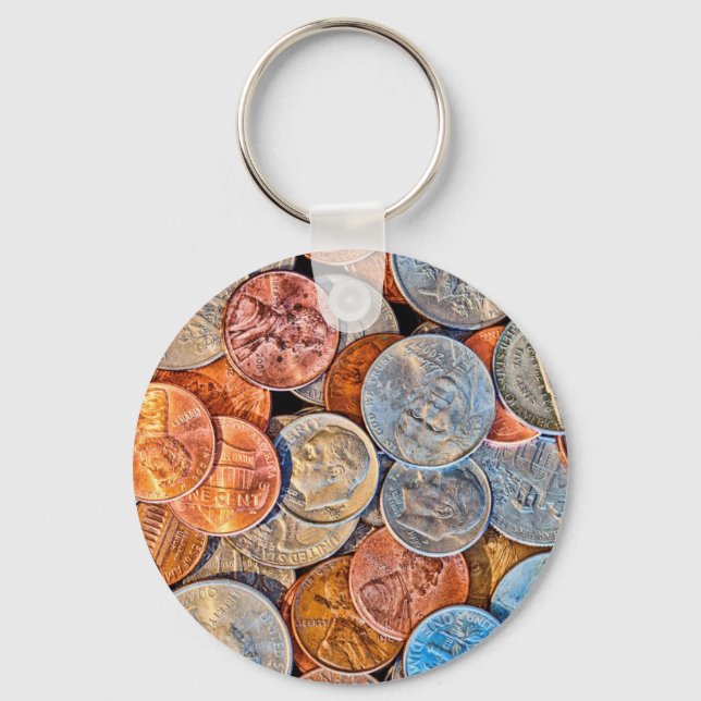 geprägte Währung Schlüsselanhänger (Vorderseite)