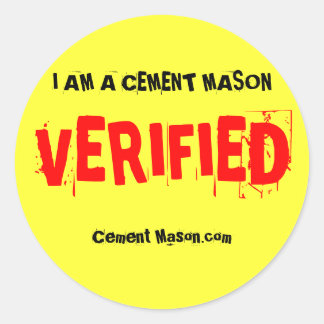 Geprüft Runder Aufkleber