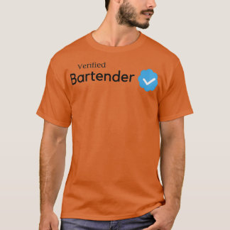 Geprüfter Barkeeper T-Shirt