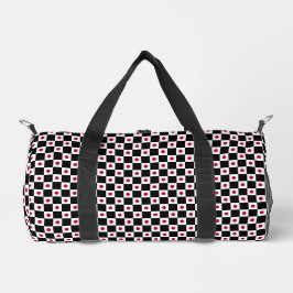 Geprüftes Muster für die japanische Flagge Duffle Bag