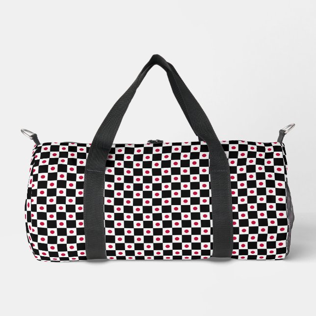 Geprüftes Muster für die japanische Flagge Duffle Bag (Vorderseite)
