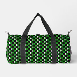 Geprüftes pakistanisches Flaggenmuster Duffle Bag