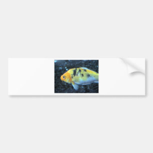Gepunktet Goldfish Autoaufkleber