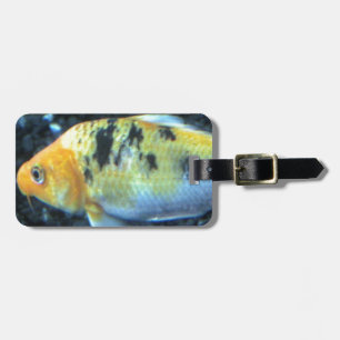 Gepunktet Goldfish Gepäckanhänger