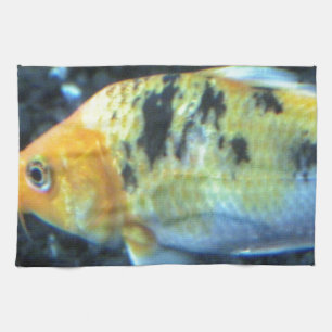 Gepunktet Goldfish Handtuch