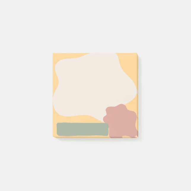 Gepunktete Anmerkungen Post-it Klebezettel (Vorderseite)