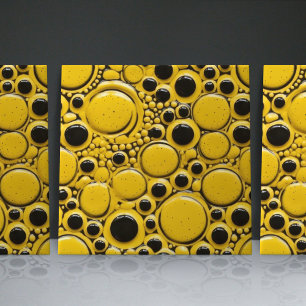Gepunktete Faux-Relief-Glasur - Moderne Heimdekora Fliese