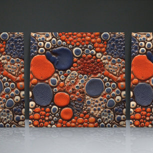 Gepunktete Faux-Relief-Glasur-Moderne Heimdekorati Fliese