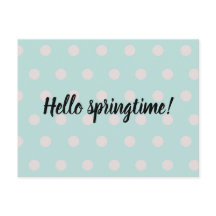 gepunktete Federkonstruktion | pastelltürkis