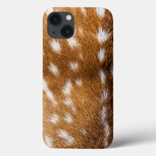 Gepunktete Hirschpelzstruktur iPhone 13 Hülle