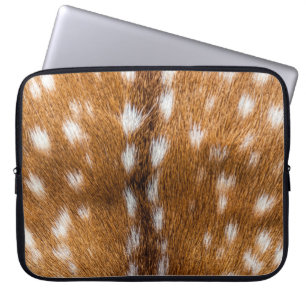 Gepunktete Hirschpelzstruktur Laptopschutzhülle