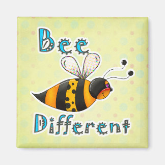 Gepunktete Hummel anders sein Magnet