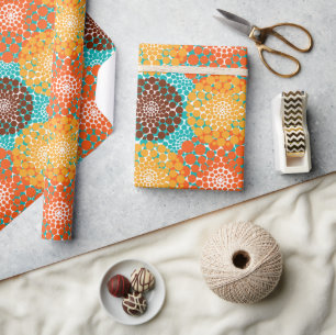 Gepunktete Kreise Geschenkpapier