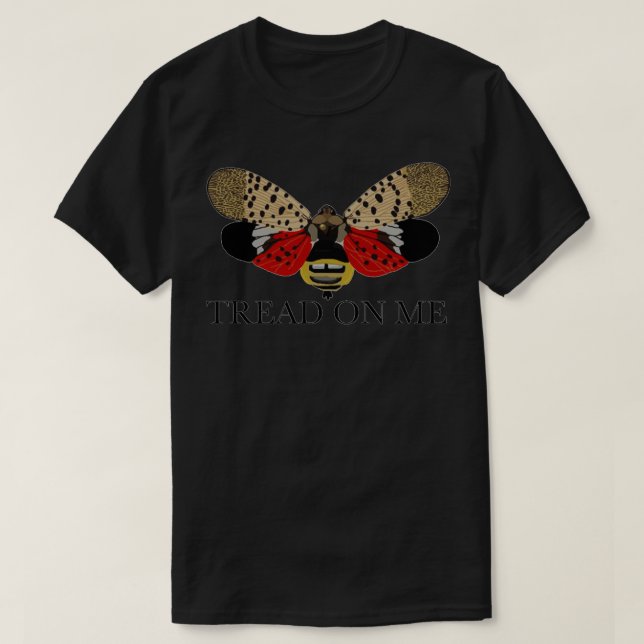 Gepunktete Lanternfly 1 T-Shirt (Design vorne)