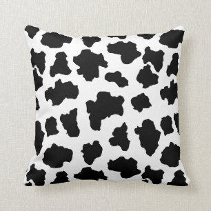 Gepunktete MOO-Kuh-Holländer-Holstein-Tier-Stelle Kissen